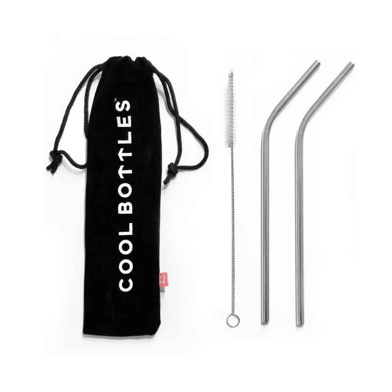 Pajitas acero inoxidable Cool Bottles