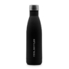 botella de acero inoxidable Mono Black
