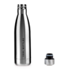 Botella de acero inoxidable Metallic Silver