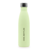 Botella de acero inoxidable Pastel Green