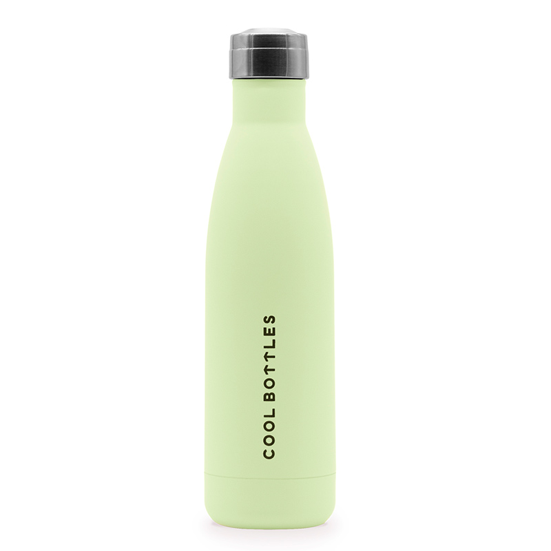 Botella de acero inoxidable Pastel Green