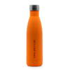 Botella de acero inoxidable Vivid Orange