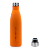 Botella de acero inoxidable Vivid Orange