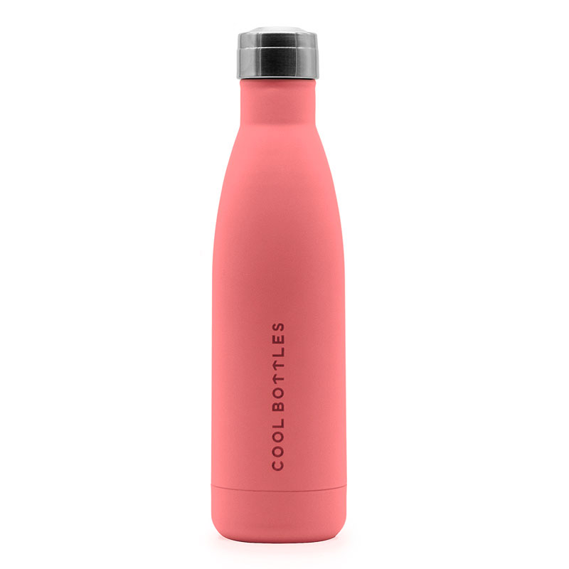 Tú botella de acero inoxidable - Pastel Coral 1