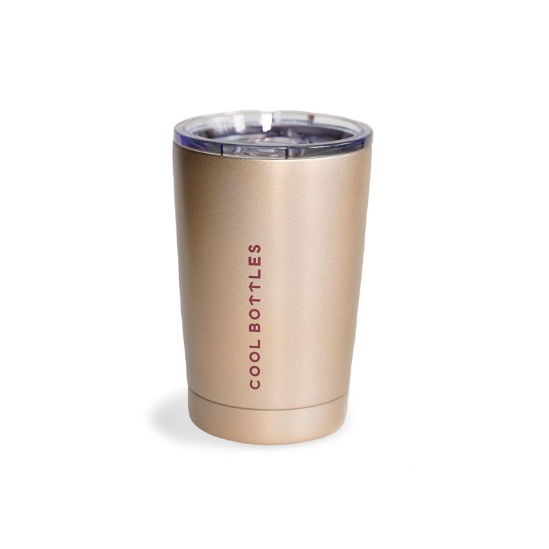 Vaso de acero inoxidable Metallic Gold