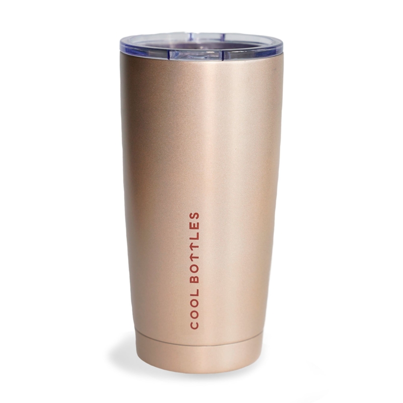 Vaso de acero inoxidable Metallic Gold